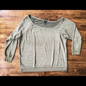 Torrid Off the Shoulder Sweatshirt